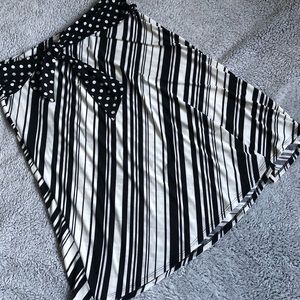 Black and White Skirt